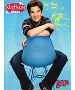 Nathan Kress - Ashley Tisdale - 11" x 8" Teen Magazine Pinup Mini Poster - $4.94