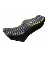 Fits Honda CMX250 Seat Cover Rebel Front 1985 To 1987 Black Pleated #6T6... - $92.99