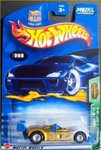 Mattel Hot Wheels 2003 Treasure Hunt 1:64 Scale Gold With White Flames Riley &amp; S - £7.06 GBP