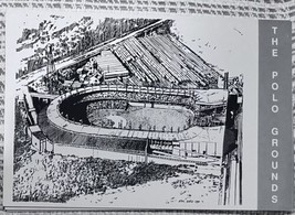 Eric Hotz 1990 Polo Grounds New York Waterford Publishing 4”x6” - $14.50