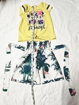 Disney Junior Micky Mouse Size 4 &amp; Stretch Floral  Short 7x14 Kids NWT  - £5.74 GBP