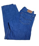 Levis 505 Jeans Men 36x32  Blue Medium Straight Relaxed Cotton Fade 31&quot; ... - $27.72