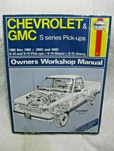 Haynes #831 Chevrolet S-10, Gmc S-15 Pick-Ups, S-10 Blazer &amp; S-15 Jimmy Manual!! - £13.54 GBP