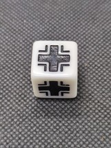 (1) Bolt Action White Black German Dice - $92.01 MXN