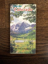 x2 Vintage Colorado State Map Circa 70s / 80s - £13.84 GBP