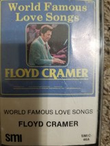 Floyd Cramer &quot;World Famous Love Songs&quot; Pre-Loved Cassette Tape 1984 - £3.73 GBP