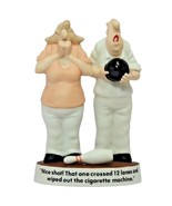 Bowling Humor Nice Shot by Jim Unger HERMAN Porcelain Figurine First Iss... - $421.71 MXN