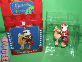 American Greetings Operation Santa Hitches A Ride Ornament 2006 11th Anniversary - £15.73 GBP