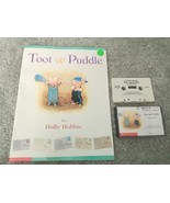 Toot &amp; Puddle by Holly Hobbie Softcover &amp; Cassette Tape Audiobook Pig 1999 - $11.88