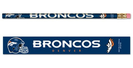 Denver Broncos Pencil 6 Pack - $501.04 MXN