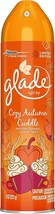 GLADE Cozy Autumn Cuddle Room Spray Air Freshener 8 Oz Limited Edition - $9.49