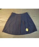 HALLOWEEN COSPLAY SEXY CHEER CHEERLEADER SKIRT BLUE GOLD UNIFORM COSTUME... - $38.69