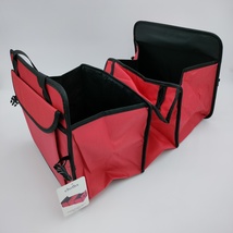 cbzfhx car interior organizer bags Multi Compartment Car Trunk Organizer (Red) - £17.42 GBP