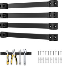 12&quot; Magnetic Tool Holder, 4 Packs Magnetic Storage Strips Magnet Bar Pvc... - $760.31 MXN