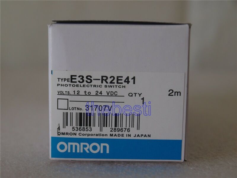 1 PC New Omron Photoelectric Switch E3S-R2E41 In Box - $60.55