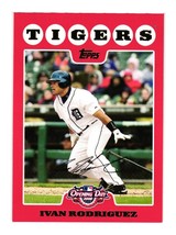 2008 Topps Opening Day #6 Ivan Rodriguez Detroit Tigers - £0.75 GBP