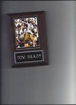 TOM BRADY PLAQUE MICHIGAN WOLVERINES NCAA  - £3.03 GBP