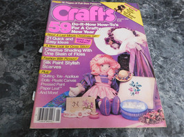 Crafts Magazine January 1986 Calico Cassie - $2.99