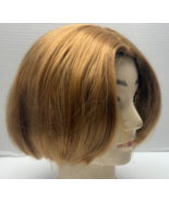Kane Kalon Style Full Cap Adjustable Light Blonde Short Straight Bob Wig - $551.35 MXN