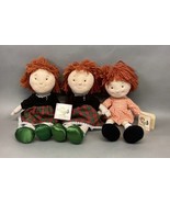 Set Of 3 - 1999 Fao Schwarz LITTLE RED DOLL - World One Trade Center 9/11 - $564.31 MXN
