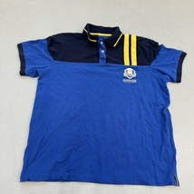 Ryder Cup GLENEAGLES SCOTLAND 2014 Blue Polo Shirt Size L - £23.65 GBP