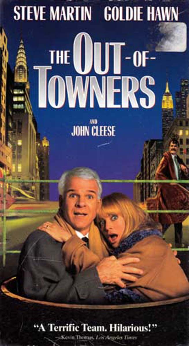 The Out-Of-Towners [VHS 2000] Steve Martin, Goldie Hawn, John Cleese - $1.13