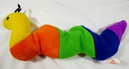 TY Beanie Babies collection Inch the Worm 1995 P.V.C. Pellets Beanie - £27.61 GBP
