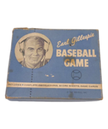 Vintage Earl Gillespie Baseball Game Cards in Box 1961 Incomplete - £7.73 GBP