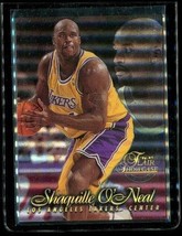 1996-97 Fleer Showcase Holo Basketball Card Row 1 Shaquille O&#39;neal Lakers - £13.40 GBP