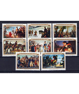 Rwanda 722-729 MNH Military War Paintings Valley Forge Fort Lee ZAYIX 06... - £3.37 GBP