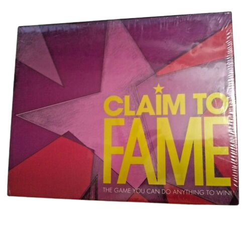 Claim to Fame, The Game You Can Do Anything To Win, Parker Brothers 1990 Sealed - $12.47