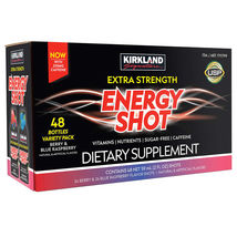 Kirkland Signature Extra Strength Energy Shot, 48 Bottles, 2 Ounces Each - £63.58 GBP