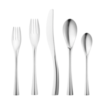 Cobra by Georg Jensen Stainless Steel Service for 8 Set 40 pieces - New - £682.05 GBP