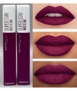 2 Pack Maybelline SuperStay Matte Ink Liquid Lipstick 40 Believer (Deep ... - £11.35 GBP