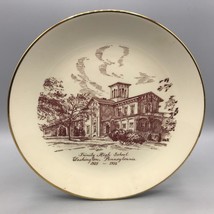 Vintage Trinité Haut École Washington Pennsylvania Plaque Horizon Steube... - $63.39