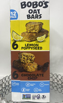 Bobo&#39;s Oat Bars  - Gluten Free - Chocolate Chip/Lemon Poppyseed -2.5 Oz ... - £26.68 GBP