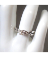 Signed C&amp;C 925 Engagement Ring Size 7 - $210.00