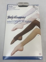 Body Wrappers Footed Knit Waist Tights C80, Black, Child Size XS/S - $8.54