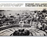 Peterson&#39;s Rock Gardens Bend Oregon OR Speed-o-Map U22 - £3.13 GBP