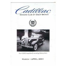 Cadillac Owners Club of GB Newsletter Magazine March/April 2001 mbox2814 - £3.84 GBP