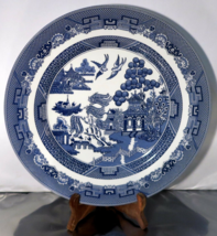 Johnson Bros England 1883 Blue Willow 11 inch Large Plate - £8.59 GBP