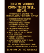 100X Voodoo Commitment Ritual | Force Love, Engagement &amp; Lifelong Loyalty - $980.67 MXN