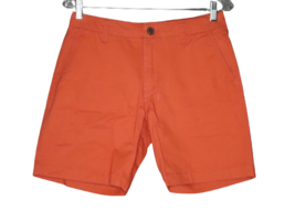 Aeropostale Chino Shorts Salmon Color Mens 28 Hits Above the Knee 7.5&quot; i... - $13.86