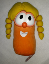 Veggie Tales Laura Carrot Plush Toy by Fischer-Price c. 1999 - $5.00