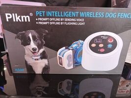 Plkm Pet Intelligent Wireless Dog Fence Electric Containment System +Tra... - $24.50