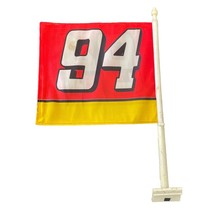 Bill Elliott #94 Racing Flag Car Window - £13.22 GBP