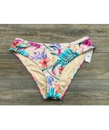 PacSun &quot;LA Hearts&quot; Bikini Bottoms Swim Suit Tropical Floral Style #0163 - £8.62 GBP