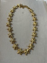 Star Fish Link Choker 18” New Vintage W/ bracelet - £19.42 GBP