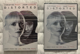 Distorted DVD Christina Ricci John Cusack Rob W. King Brand New With Slipcover - $6.42