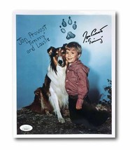 Jon Provost Hand Signed Lassie 8x10 Color Photo JSA COA Autograph Timmy - £47.91 GBP